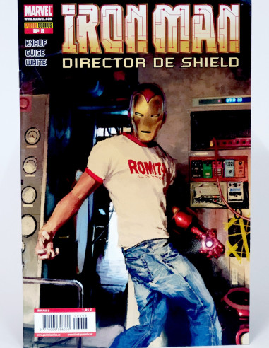 Cómic Iron Man Director SHIELD Panini Marvel grapa kiosco