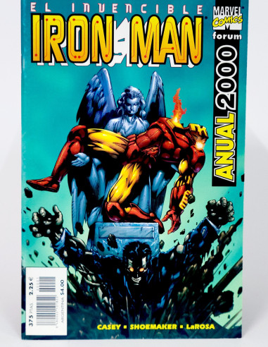 Cómic El Invencible Iron Man Anual 2000 Marvel grapa