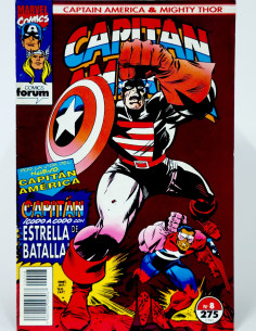 Cómic Capitán América y Thor Vol.2 Marvel grapa
