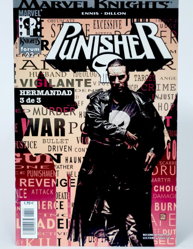 Marvel Knights Punisher Vol.2 grapa Marvel colección