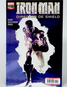 Cómic Iron Man 9 Director SHIELD Marvel Panini grapa