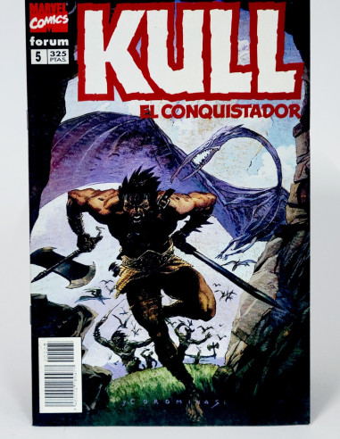 Kull el Conquistador grapa Marvel cómic coleccionista kiosco