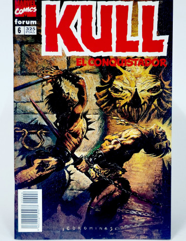 Cómic Kull el Conquistador Marvel grapa coleccionista kiosco