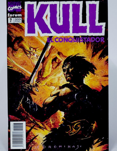 Cómic Kull El Conquistador Marvel grapa kiosco coleccionista