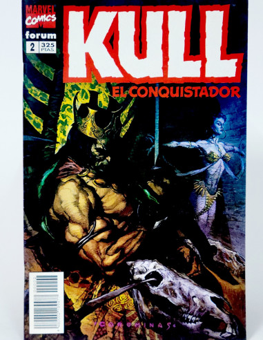Cómic Kull El Conquistador Marvel grapa original kiosco