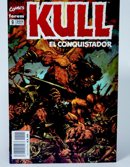 Cómic Kull el Conquistador Marvel grapa original kiosco