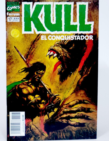 Cómic Kull El Conquistador Marvel grapa original coleccionistas