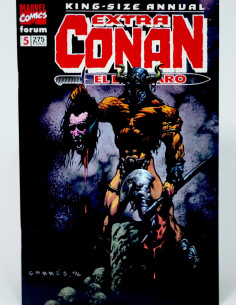 Cómic Conan El Bárbaro Marvel grapa colección vintage