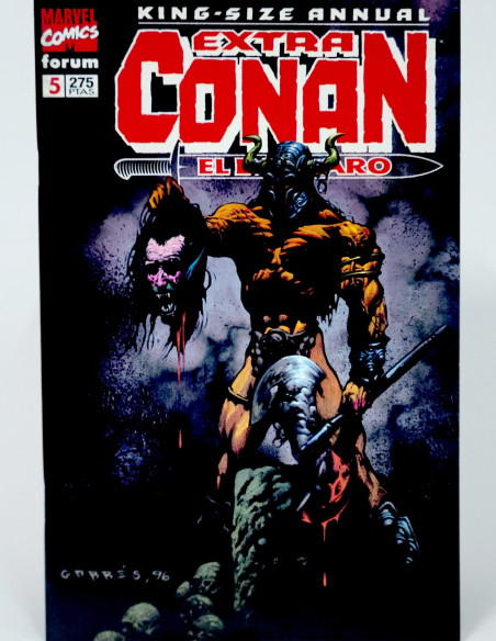 Cómic Conan El Bárbaro Marvel grapa colección vintage