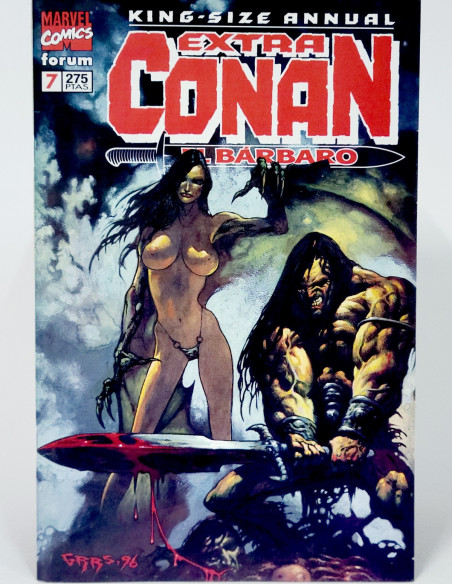 Cómic Conan el Bárbaro Marvel grapa original coleccionista