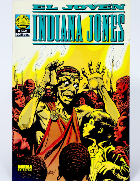 Cómic El Joven Indiana Jones Norma Editorial grapa kiosco
