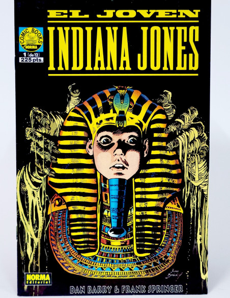 Cómic El Joven Indiana Jones Norma Editorial grapa kiosco