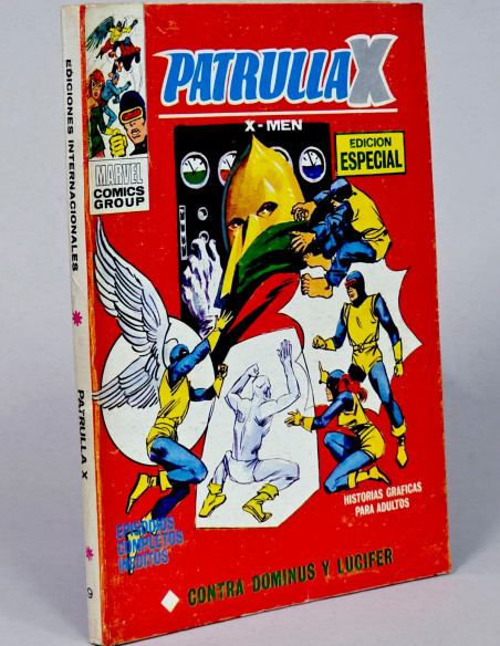 CÓMIC PATRULLA X 9 CONTRA DO MINUS LUCIFER VOL.1 VERTICE TACO MARVE...