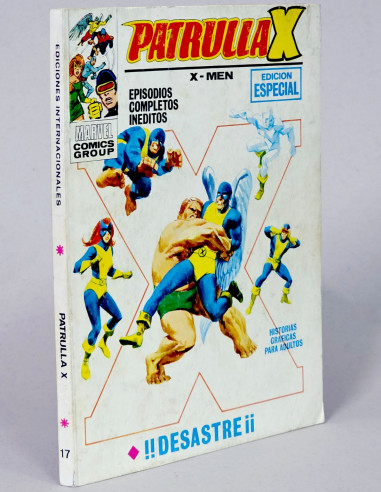 CÓMIC PATRULLA X 17 DESASTRE VOL.1 VERTICE TACO MARVEL VOLUMEN BUEN...