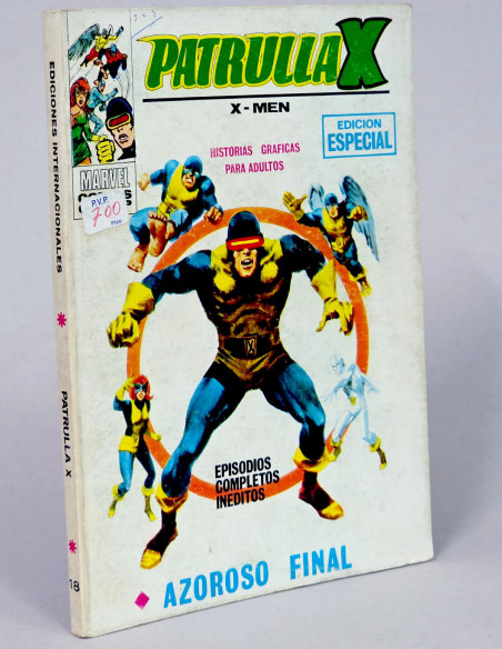 CÓMIC PATRULLA X 18 AZOROSO FINAL VOL.1 VERTICE TACO MARVEL VOLUMEN...
