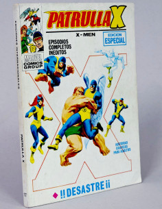 CÓMIC PATRULLA X 17 DESASTRE VOL.1 VERTICE TACO MARVEL VOLUMEN BUEN...