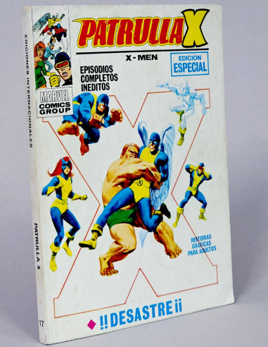CÓMIC PATRULLA X 17 DESASTRE VOL.1 VERTICE TACO MARVEL VOLUMEN BUEN...
