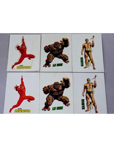 RESERVADO LOTE 6 CROMOS ORTEGA VERTICE | Cómic de colección - Megac...