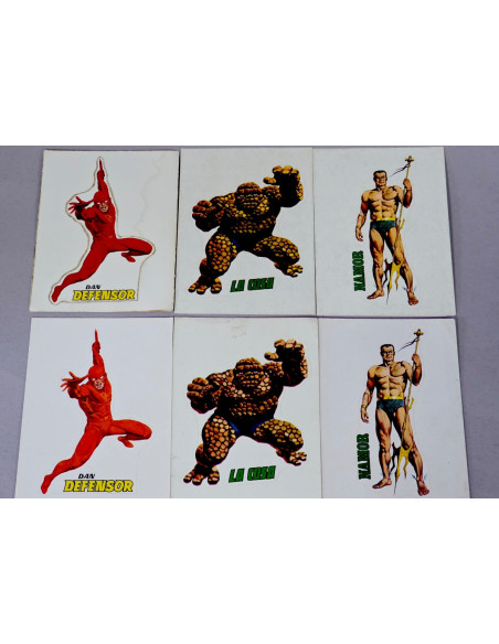 RESERVADO LOTE 6 CROMOS ORTEGA VERTICE | Cómic de colección - Megac...