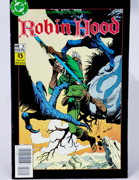 CÓMIC ROBIN HOOD 1 NÚMERO ESPECIAL DC ZINCO MUY BUEN ESTADO | Cómic...