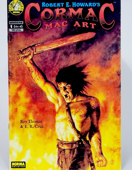 Cómic Cormac Mac Art 1 Norma colección destacada vintage