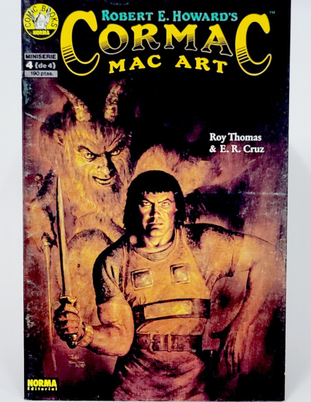 Cómic Cormac Mac Art 4 Norma para coleccionistas