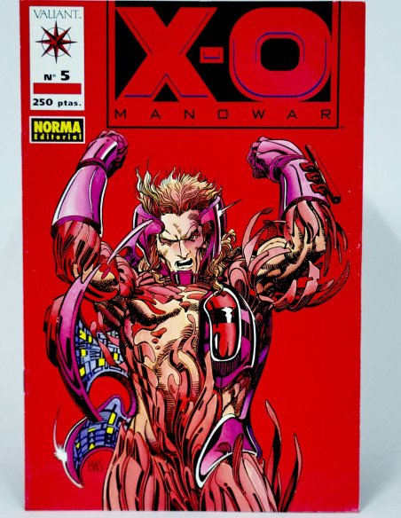 CÓMIC X-O MANOWAR 5 VALIANT NORMA EDITORIAL MUY BUEN ESTADO | Cómic...