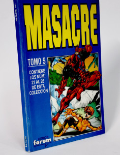 CÓMIC MASACRE 5 VOL.3 21 AL 26 RETAPADO FORUM MARVEL BUEN ESTADO | ...