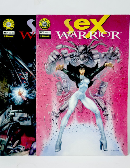 Colección completa Sex Warrior marzo 2004 Norma grapa