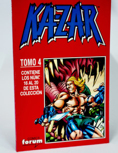 KA-ZAR 4 Marvel retapado colección clásica vintage