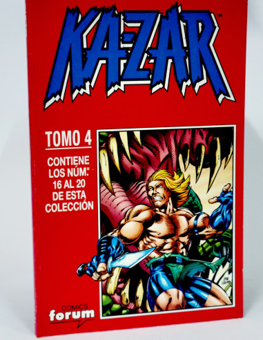 KA-ZAR 4 Marvel retapado colección clásica vintage