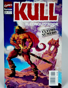 Cómic Kull El Conquistador Marvel grapa coleccionista