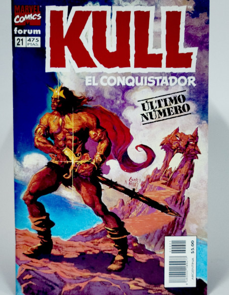 Cómic Kull El Conquistador Marvel grapa coleccionista