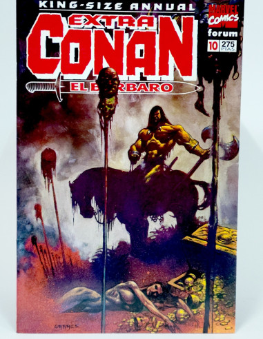 Cómic Conan el Bárbaro Marvel grapa colección vintage