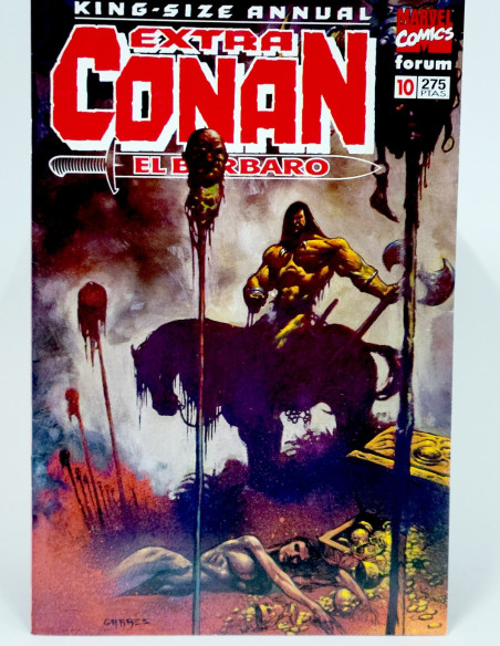 Cómic Conan el Bárbaro Marvel grapa colección vintage