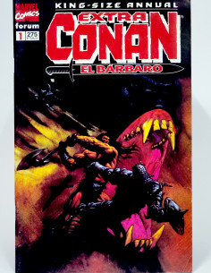 CÓMIC EXTRA CONAN EL BÁRBARO 1 FORUM MARVEL MUY BUEN ESTADO | Cómic...