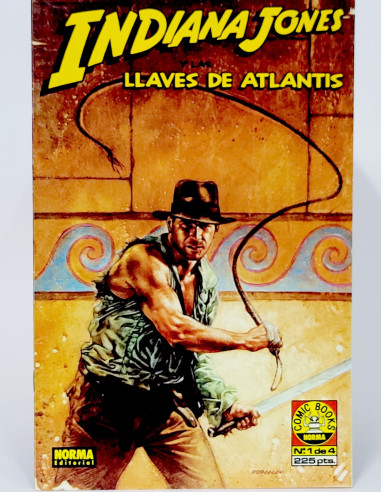 Cómic Indiana Jones Llaves de Atlantis Norma Editorial grapa