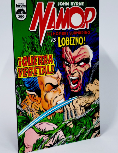 Cómic Namor 13 John Byrne Guerra Vegetal Marvel Gruapa