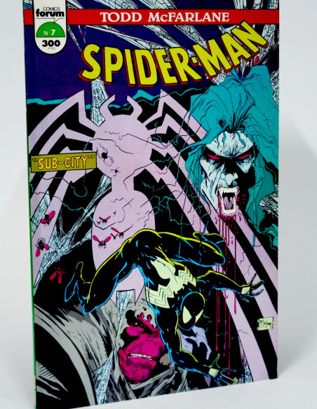 Spiderman 7 Todd McFarlane Marvel grapa coleccionista