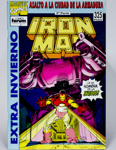 Cómic Iron Man Extra Invierno Especial Marvel Grapa Colección