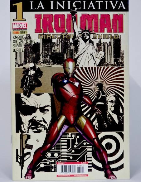 Colección Iron Man Director de SHIELD Cómics Panini Marvel