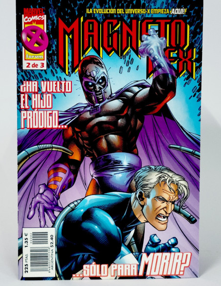 Magneto Rex 2 Marvel grapa colección vintage comic