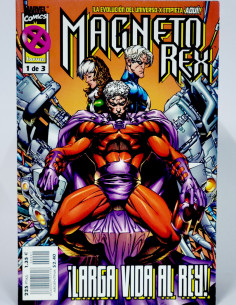 Cómic Magneto Rex Marvel grapa colección vintage clásico