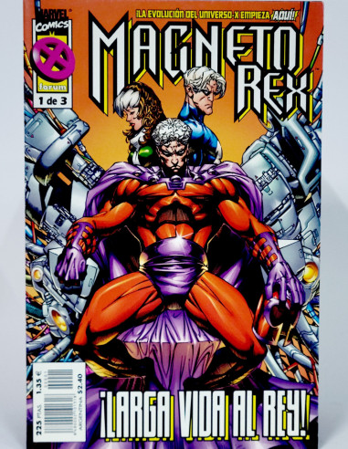 Cómic Magneto Rex Marvel grapa colección vintage clásico
