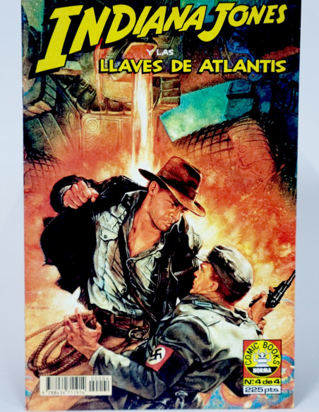 Cómic Indiana Jones Llaves de Atlantis Norma Editorial grapa