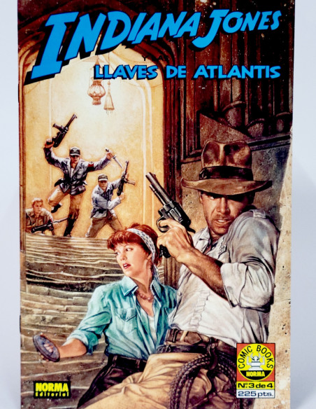 Cómic Indiana Jones Las Llaves de Atlantis Norma Editorial Grapa