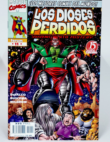 Cómic Los Dioses Perdidos Marvel grapa coleccionistas