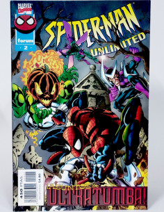 Cómic Spiderman Unlimited 2 Marvel grapa coleccionistas