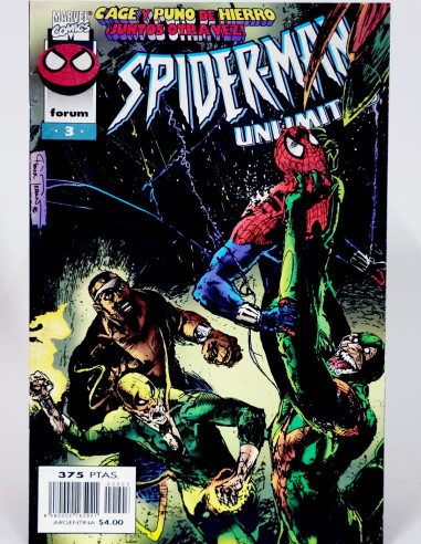 Cómic Spiderman Unlimited Marvel grapa coleccionista raro