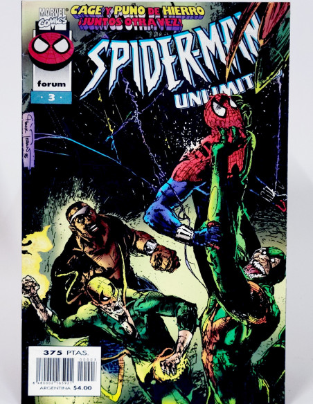 Cómic Spiderman Unlimited Marvel grapa coleccionista raro